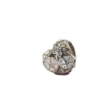 Srebrna zawieszka srebrny wisiorek charms beads serduszko 925